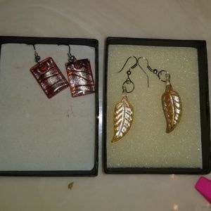 3/$10 Glass earring bundle